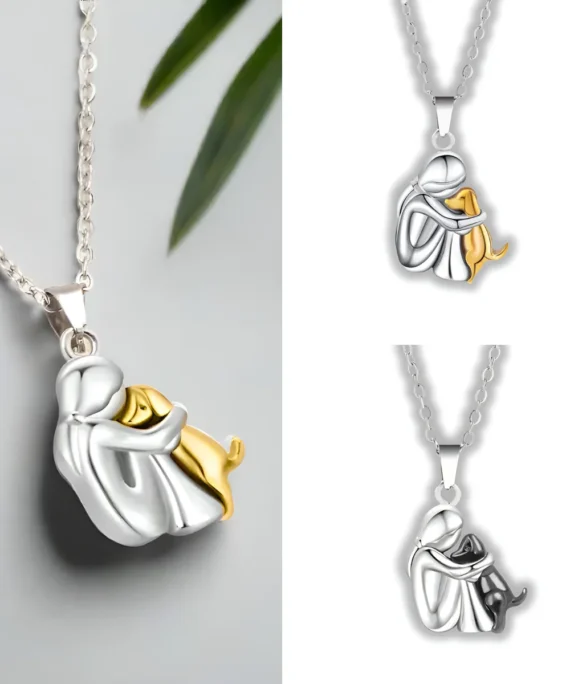 Koira rakkaus riipus kaulakoru