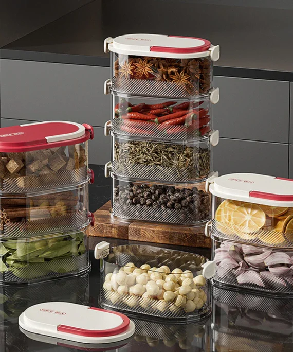 Multi-layer spice organizer