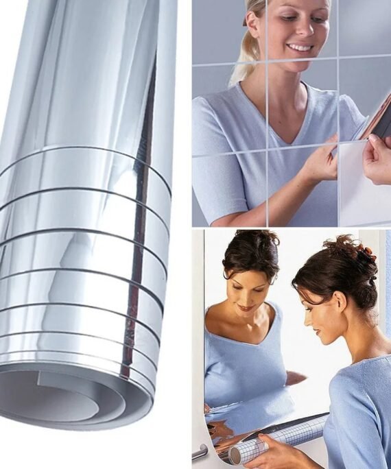 Reflekterende klistremerke for veggspeil