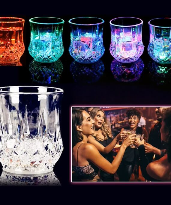 120 ml LED-lysende kopper