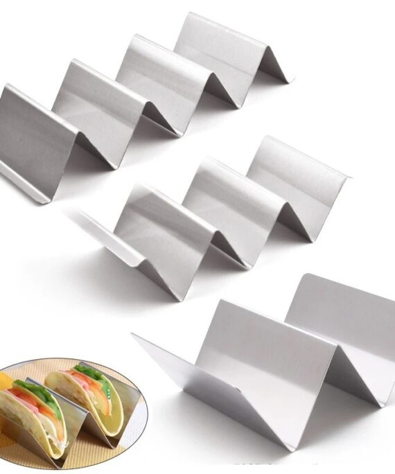 Taco-holder i rustfritt stål