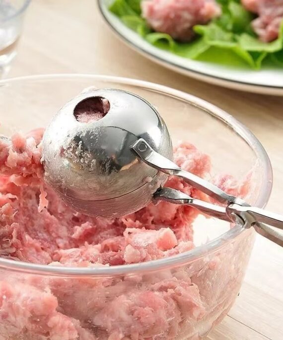 Kjøttbollemaskin i rustfritt stål