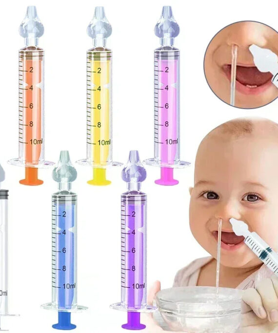 Neseskyllevæske med babysprøyte (7 stk.)