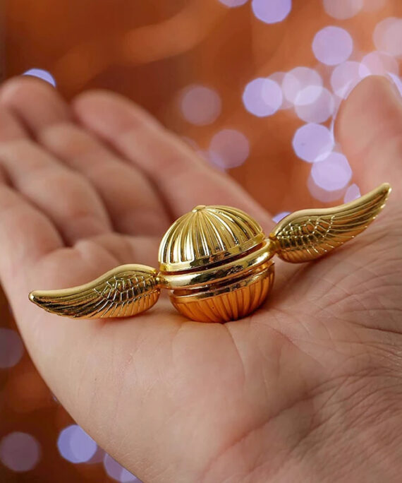 Gullfarget orb-fidget-spinner