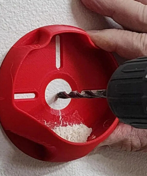 Robust støvoppsamler for boring (2 stk.)