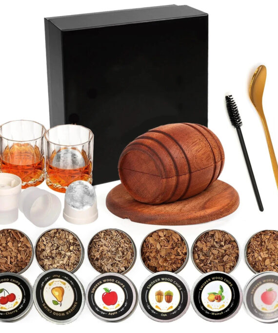 Røykesett for whisky