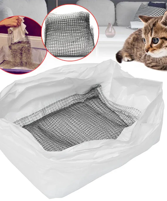 Återanvändbart filter för kattavföring