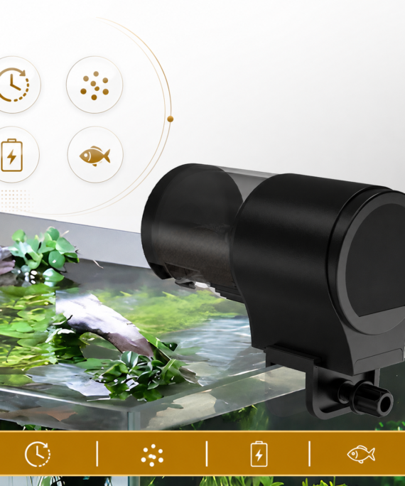 Automatisk smart fiskmatare för akvarier