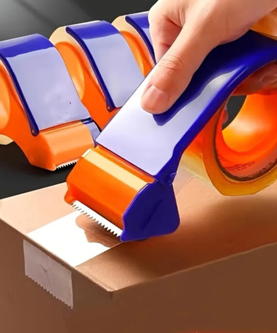 Tejpdispenser som kan användas med en hand