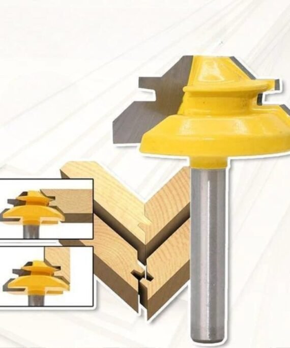 45-degree locking miter bit