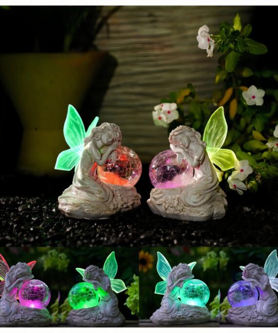 Solar fairy garden light