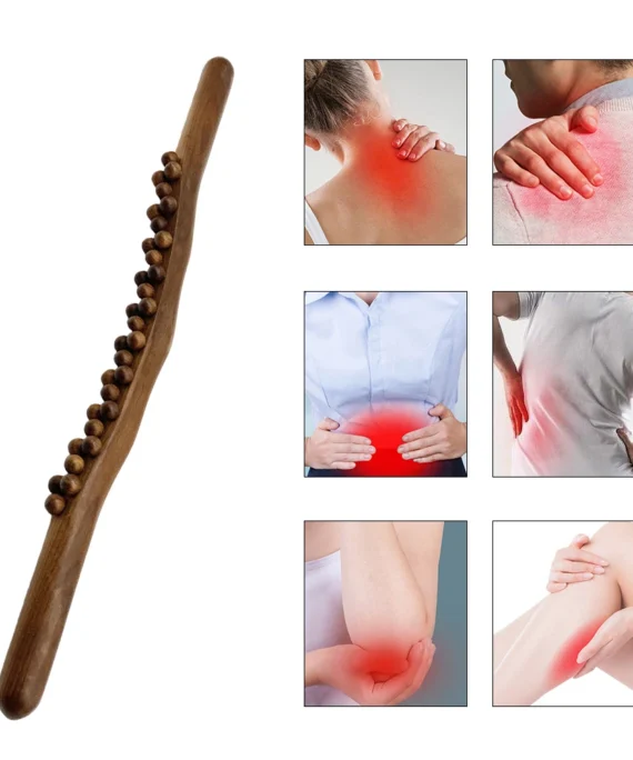 Ergonomic massage stick