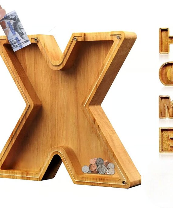 Alphabet money bank