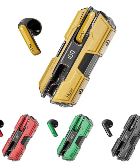 Wireless half-open headphones