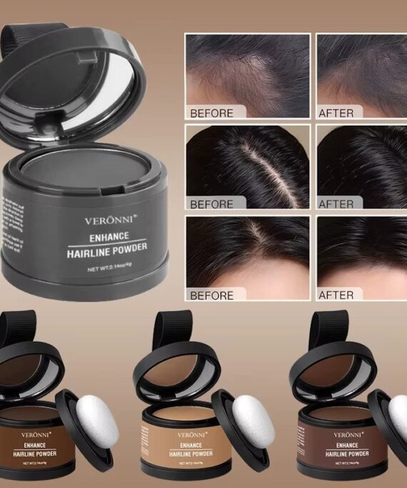 Hair root concealer powder