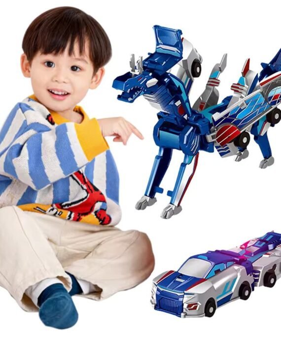 Magical 2-in-1 transforming car