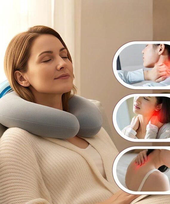 U-shaped neck hot water bottle