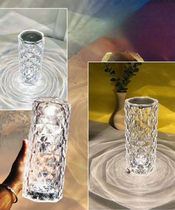 Crystal diamond lamp