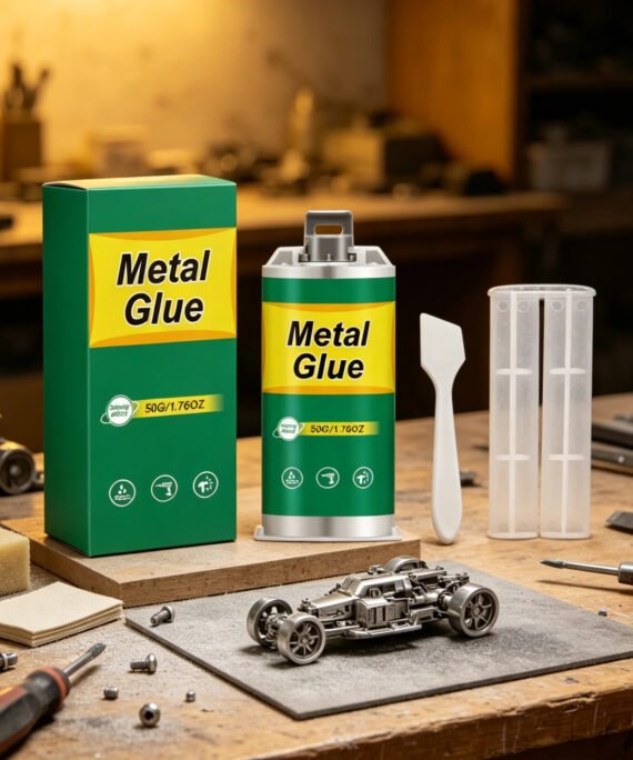 Extra strong metal adhesive