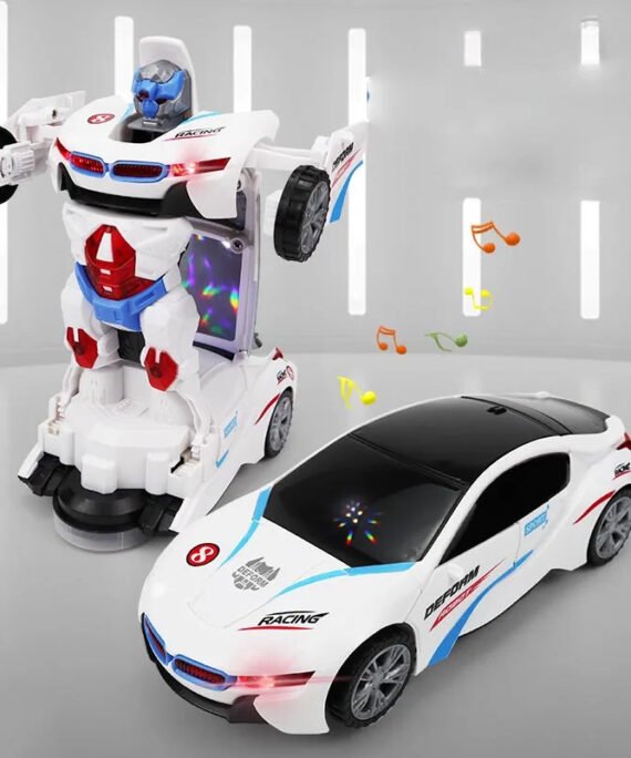 Transforming police car