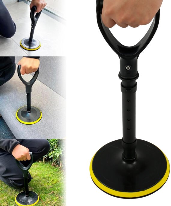 Ergonomic standing aid walking cane