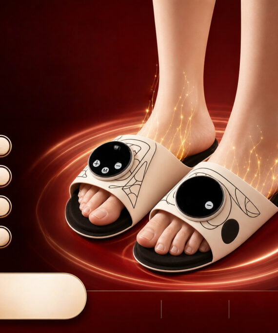 EMS foot massage slippers