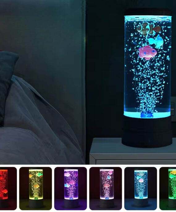 Aquatic bubble lamp
