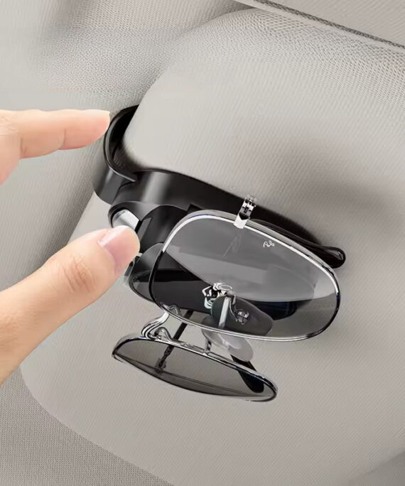 Multifunctional sunglasses holder