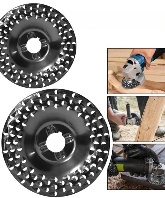 Wood shaping grinding disc