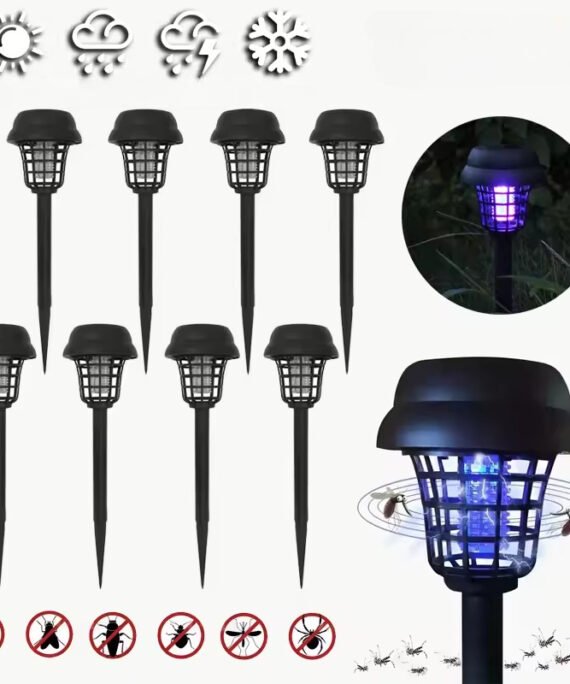 Solar mosquito repellent lamp