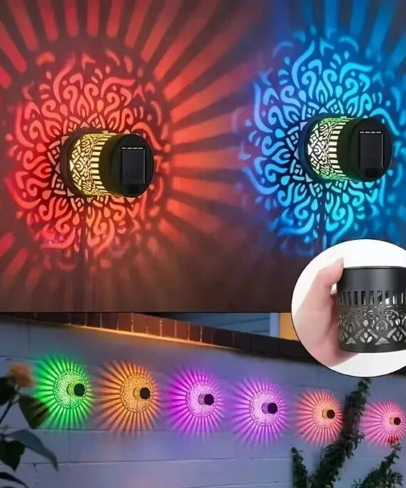 Datura flower solar light
