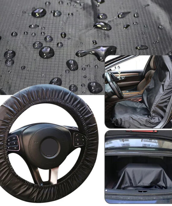 Oil and dust proof car interior protectors