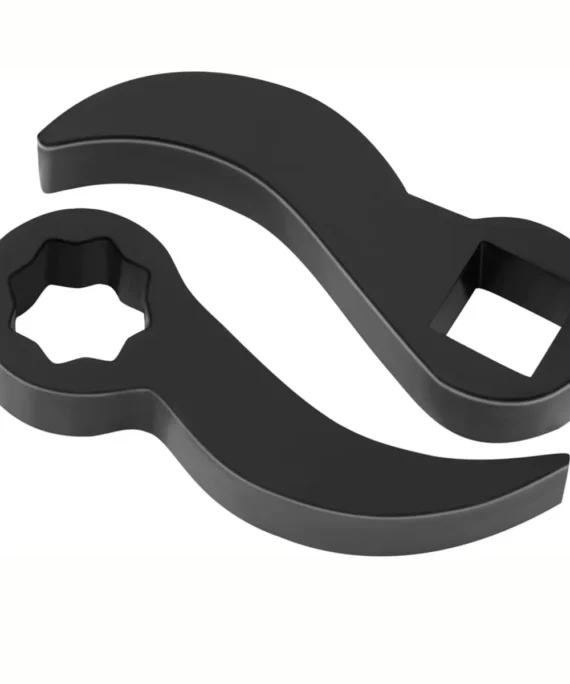Half axle pry bar adapter