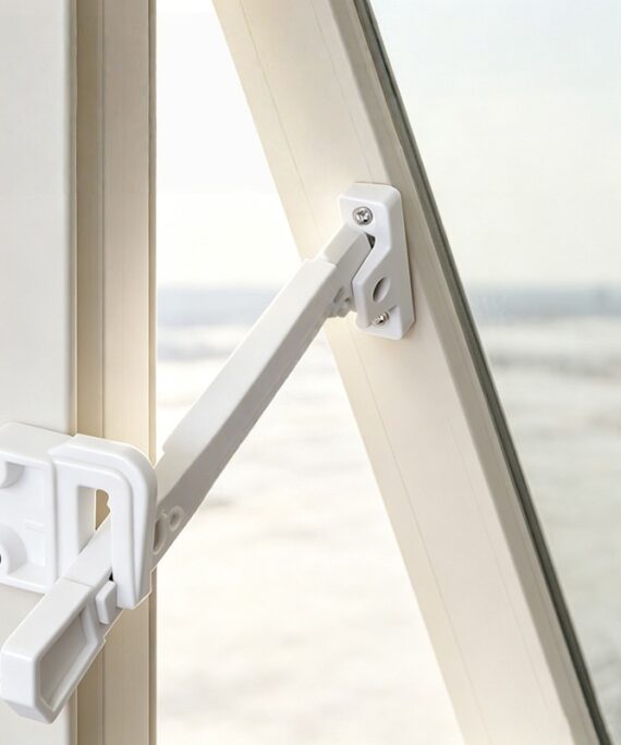 Anti-fall sliding window device