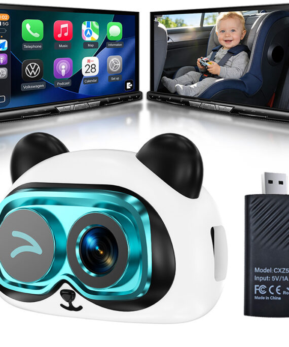 Car baby monitoring camera