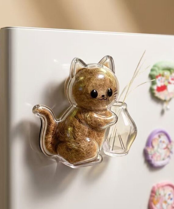 Transparent pet hair storage box