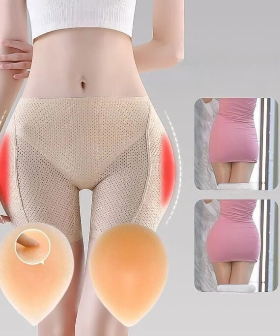 Self-adhesive silicone hip pads (2 pcs)