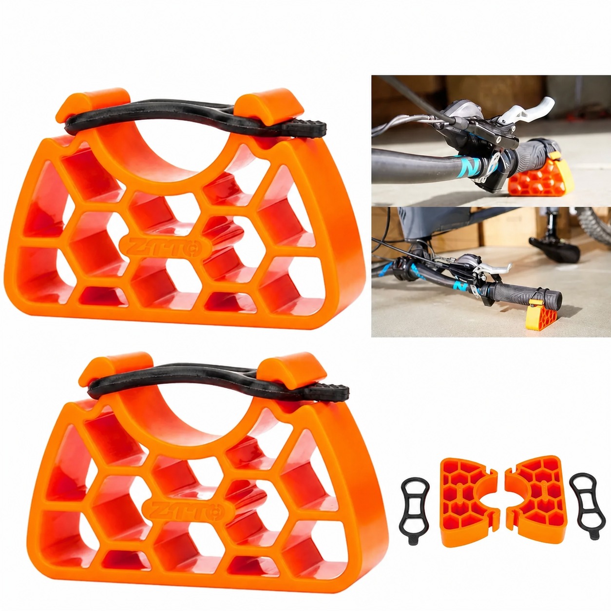 Bike handlebar stabilizer construction and use overview