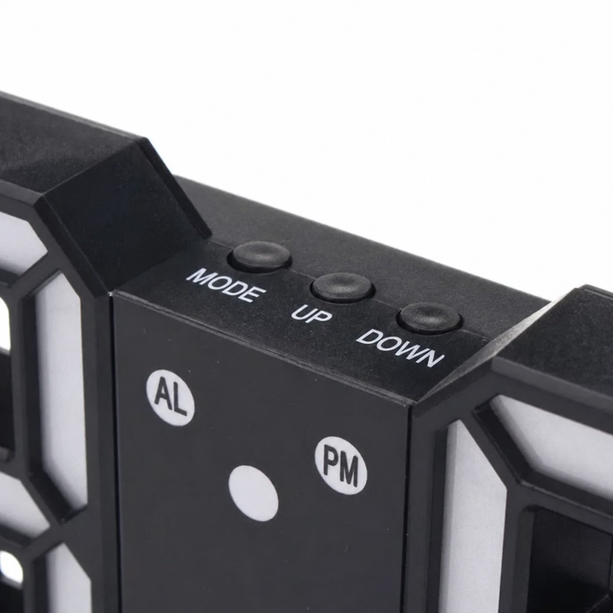 LED digital clock mode, up and down controls
