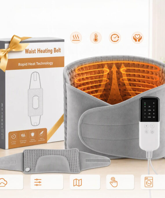 Waist heating belt