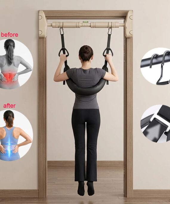 Lumbar traction belt