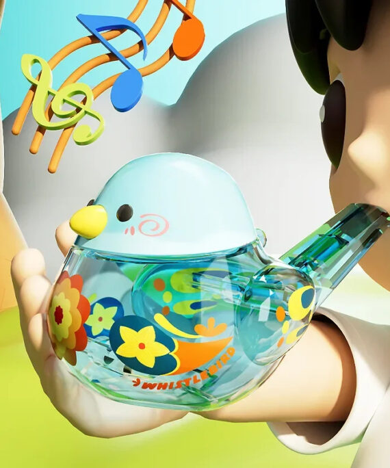 Water bird whistle toy
