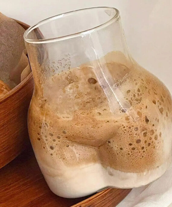 Butt shaped mug