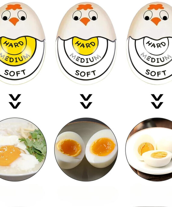 Color-changing egg timer
