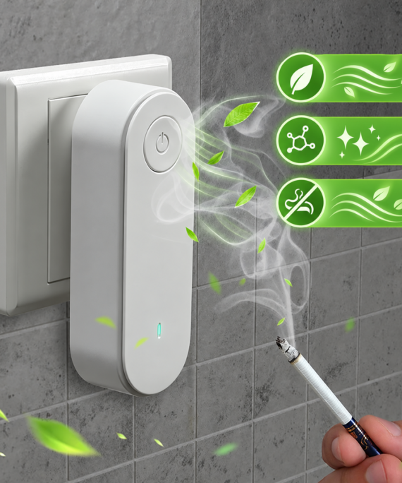 Mini plug-in air purifier