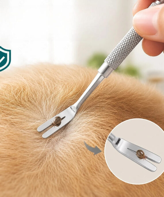 Dog tick remover tool set