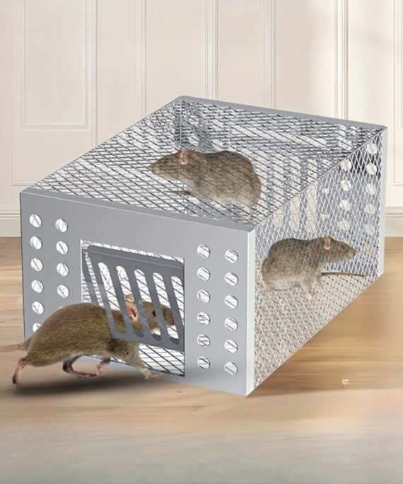 Stainless steel rat trap