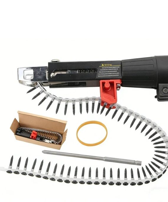 Electric drill chain nail gun converter