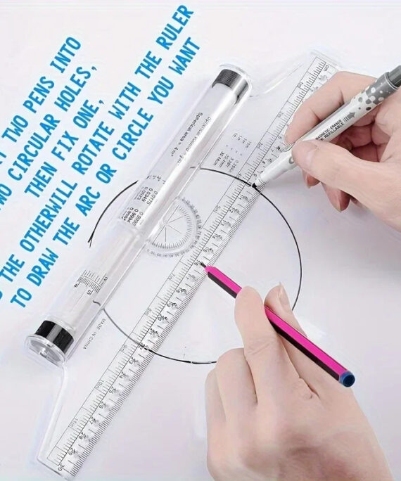 Multifunctional rolling ruler