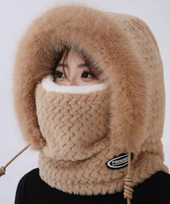 3-in-1 thermal hood and face mask